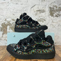 Lanvin Curb Multicolor Rhinestone Black Sneaker