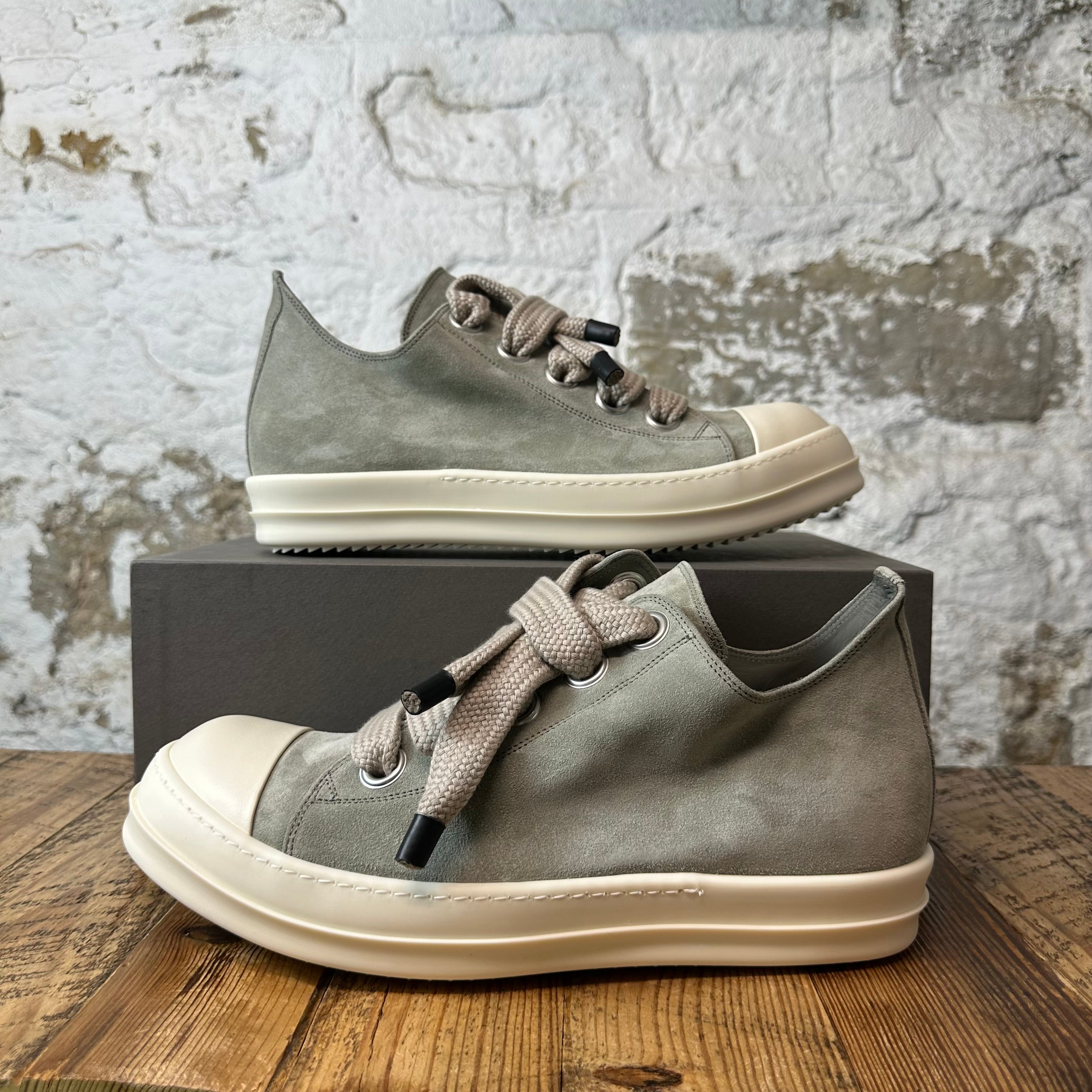 Rick Owens Jumbo Lace Dark Pearl Milk Sneaker DS