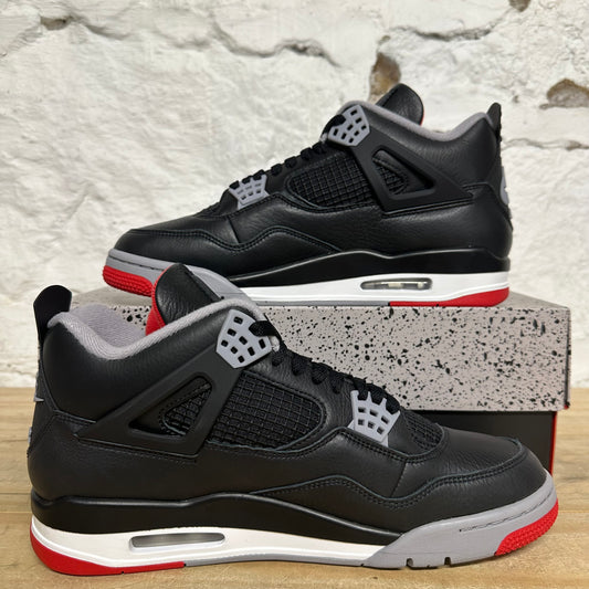 Air Jordan 4 Bred Reimagined Sz 10.5 DS