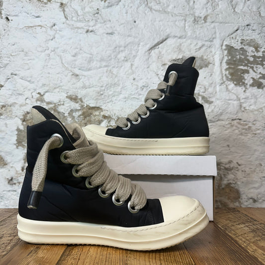 Rick Owens Jumbo Lace Puffer Milk Sneaker Sz 9.5 (42.5)