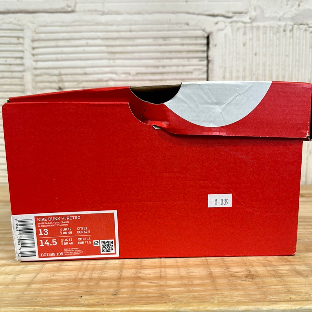 Nike Dunk High Reverse Goldenrod Sz 13