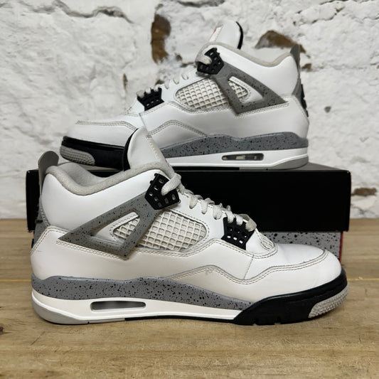 Air Jordan 4 White Cement (2025) Sz 9
