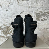 Rick Owens Triple Black Cargo Pocket Sneaker