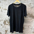Chrome Hearts Neck Spell T-shirt Black Sz L