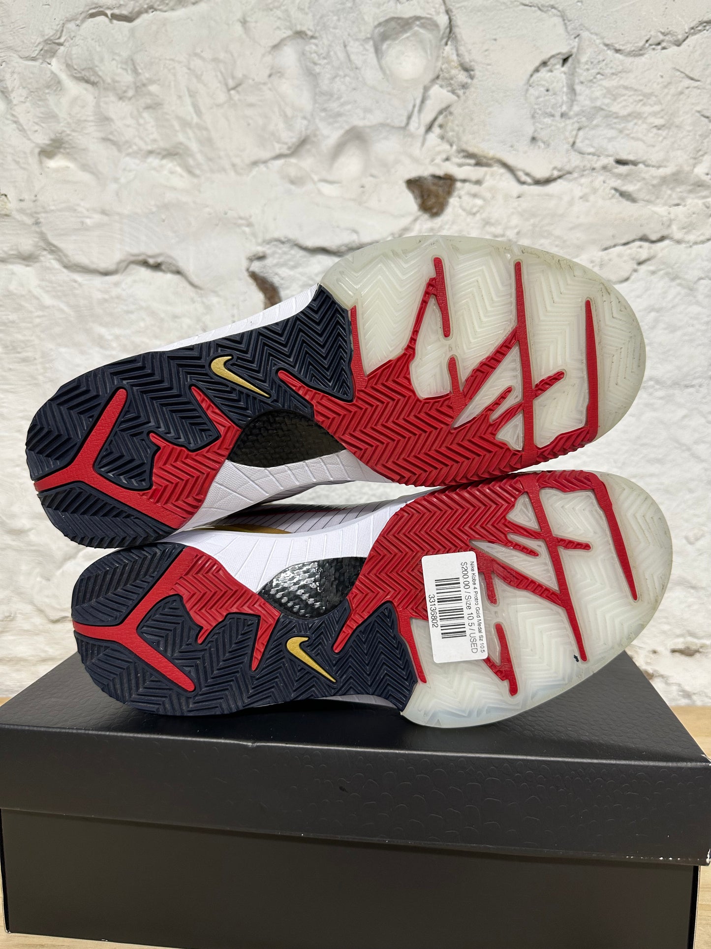 Nike Kobe 4 Protro Gold Medal Sz 10.5