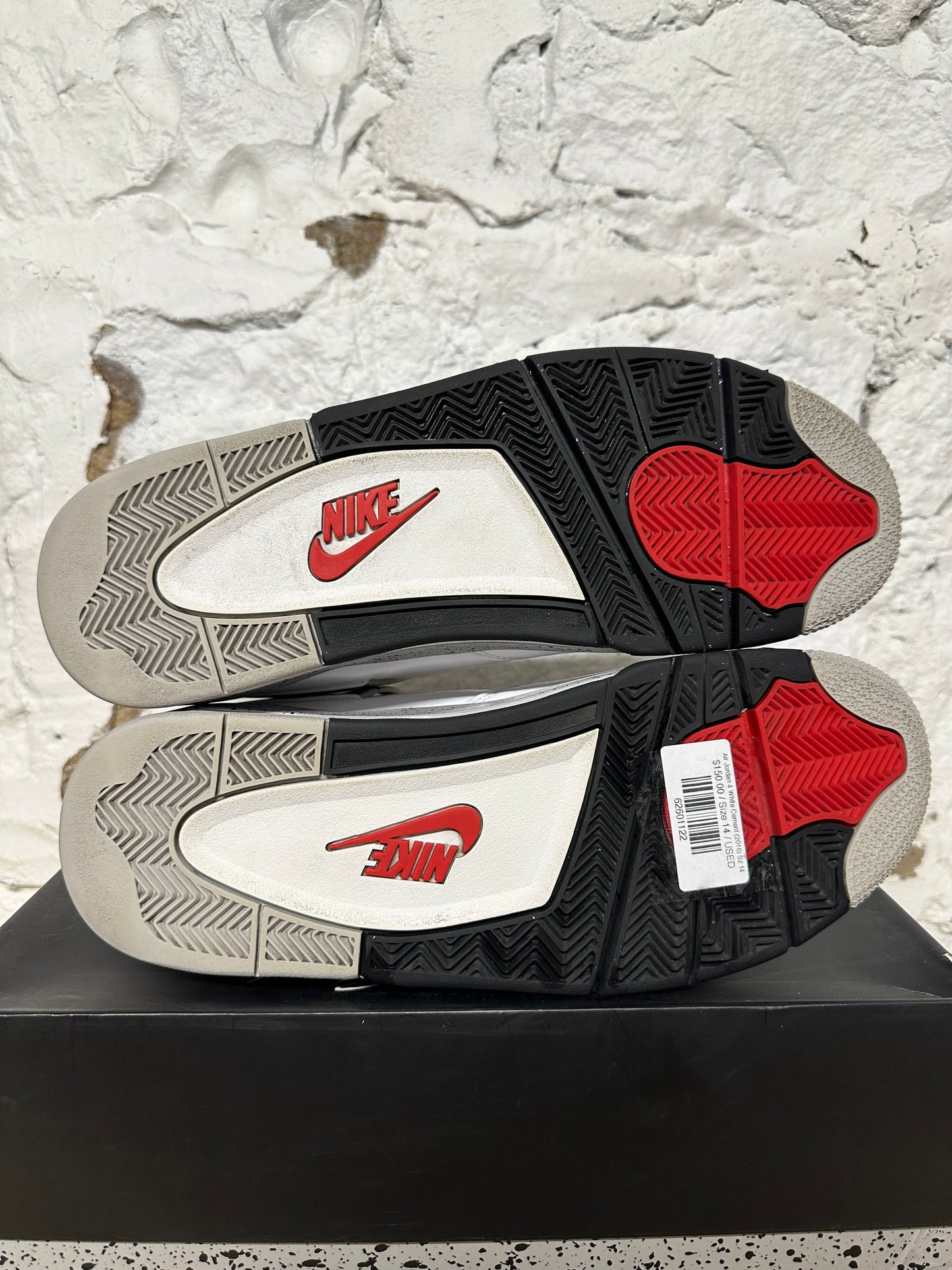 Air Jordan 4 White Cement (2016) Sz 14