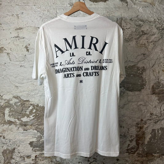 Amiri Arts District White T-Shirt Sz S