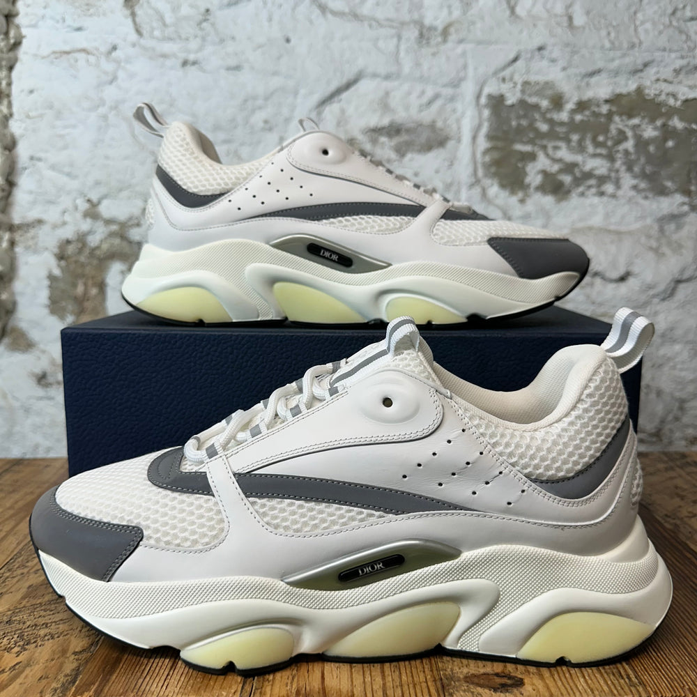 Dior B22 White Grey 3M Sneaker Sz 12 (45)