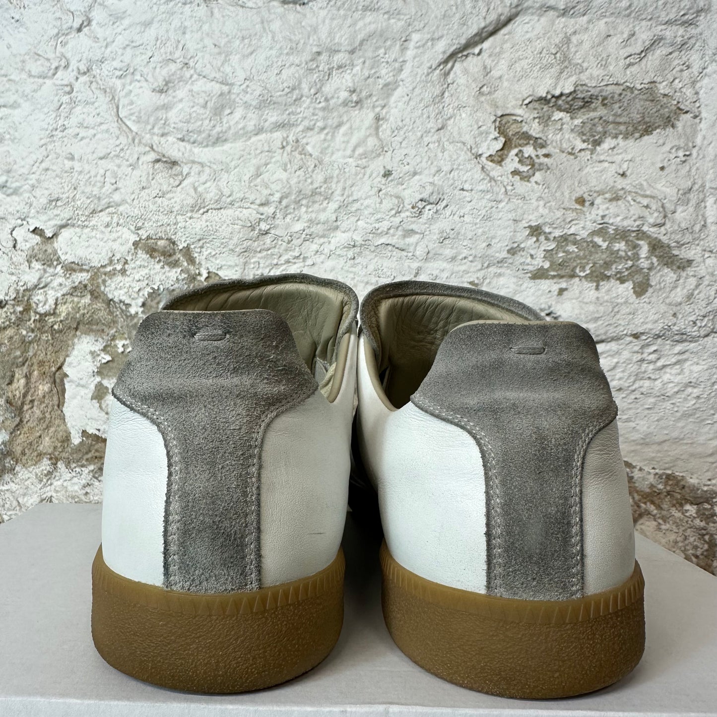 Maison Margiela Replica White Grey Suede Sneaker Sz 15 (48)