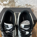 Amiri White Skeleton Black White Sneaker Sz 6.5 (39)