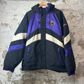 Supreme Nike Black Purple Sport Jacket Sz XL