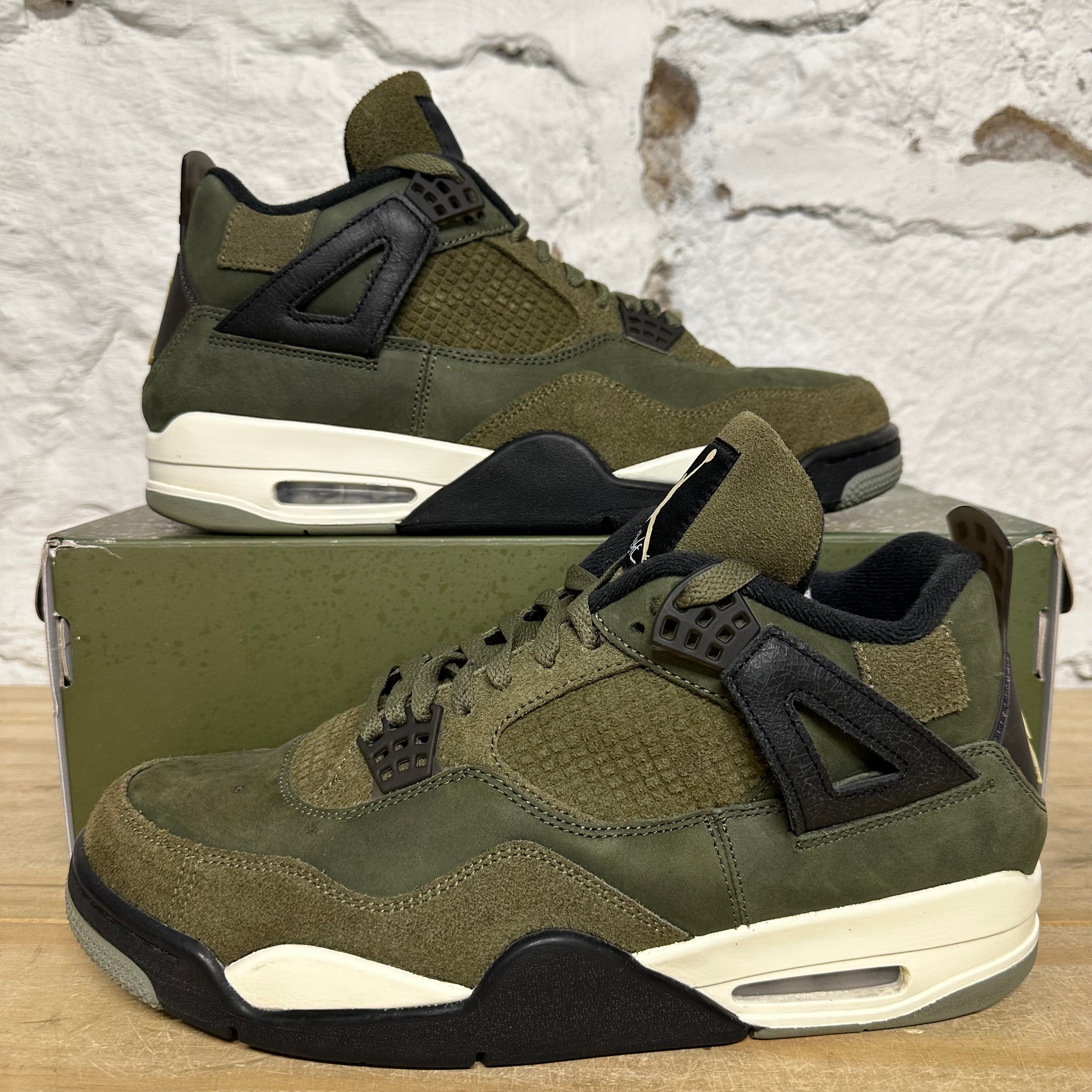 Air Jordan 4 Craft Olive Sz 12