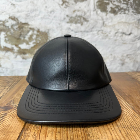 Louis Vuitton Black Leather Hat