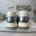 Louis Vuitton White Monogram Silver Runaway Sneaker Sz 11.5 (10LV)