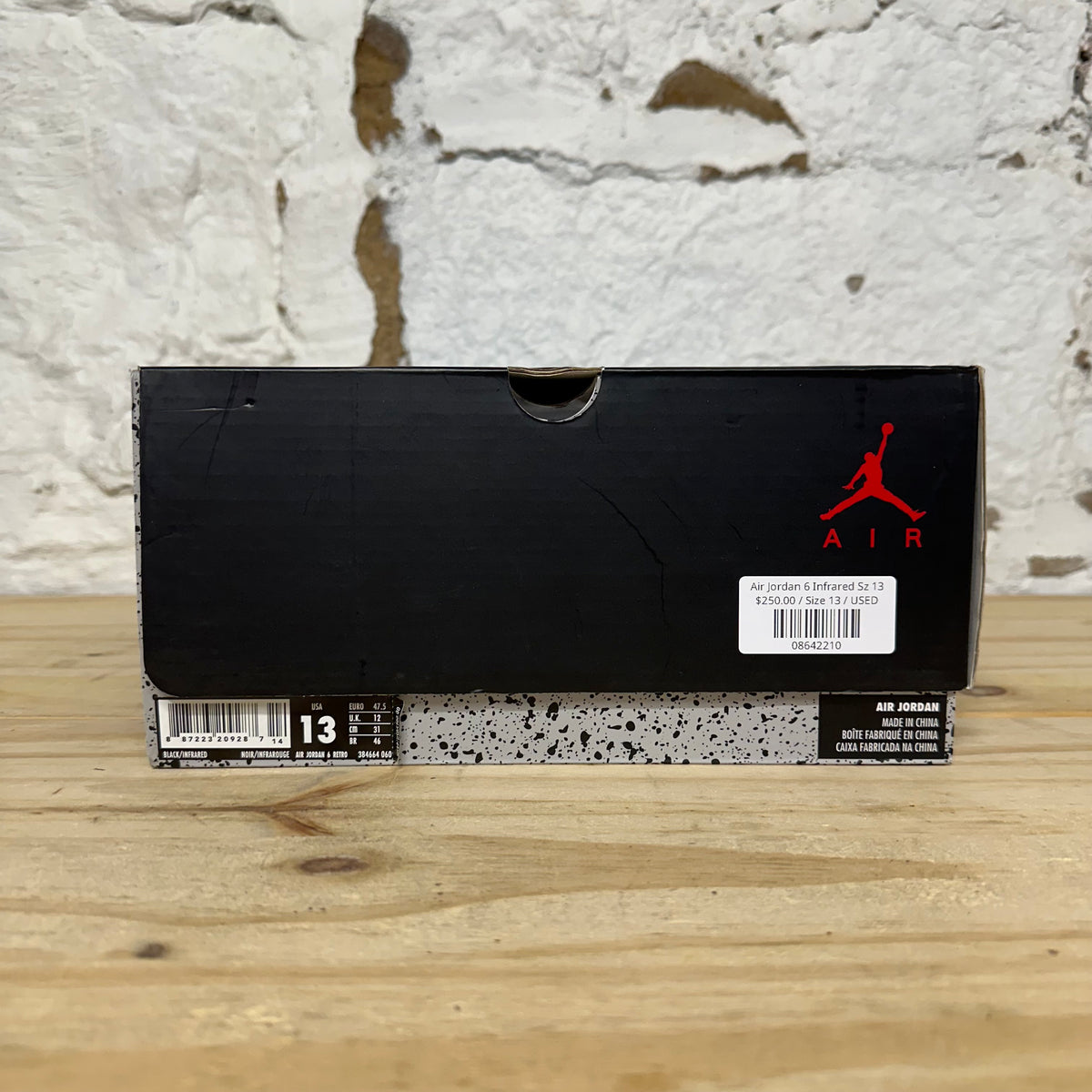 Air Jordan 6 Infrared Sz 13