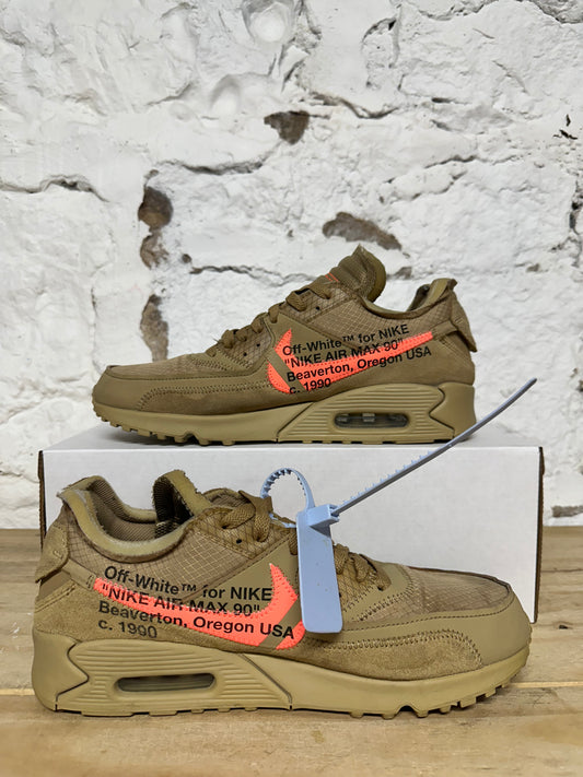 Nike Air Max 90 Off-White Desert Ore Sz 9.5