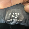 Off-White Vulc Blue Black Sneaker Sz 10 (43)