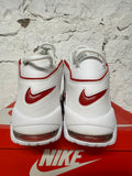 Nike Air More Uptempo White Varsity Red Sz 13 DS
