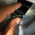 Amiri Plain Dark Blue Denim Jeans Sz 36