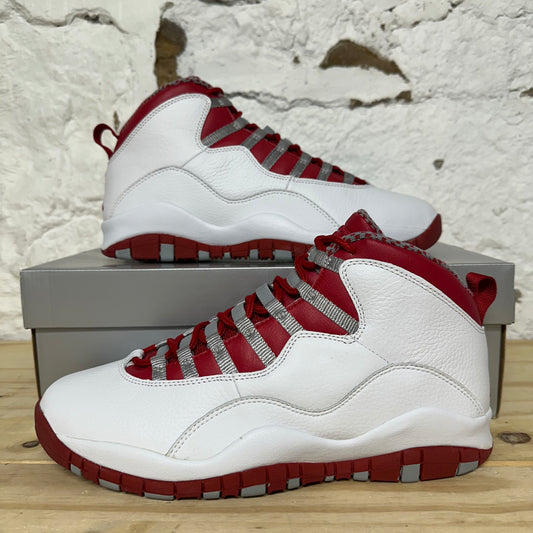 Air Jordan 10 Red Steel (2005) Sz 10 DS