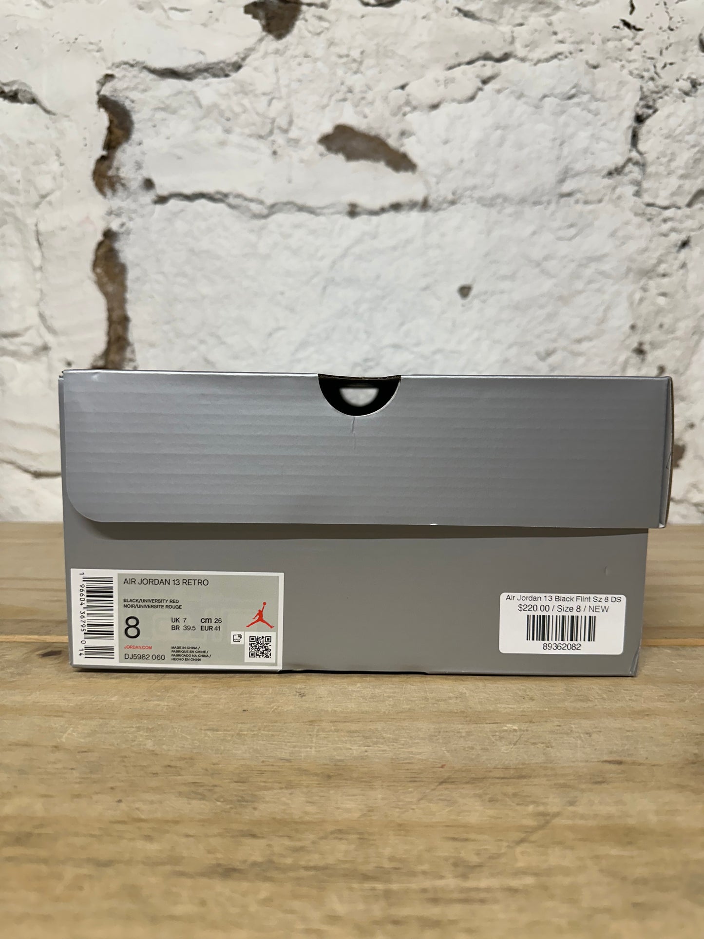 Air Jordan 13 Black Flint Sz 8 DS