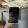 Amiri Distressed Side Spell Blue Denim Jeans Sz 32