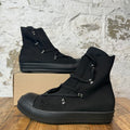 Rick Owens High Hexa Lace Triple Black Sneaker Sz 12.5 (45.5) DS