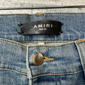 Amiri Distressed Blue Denim Jeans Sz 33