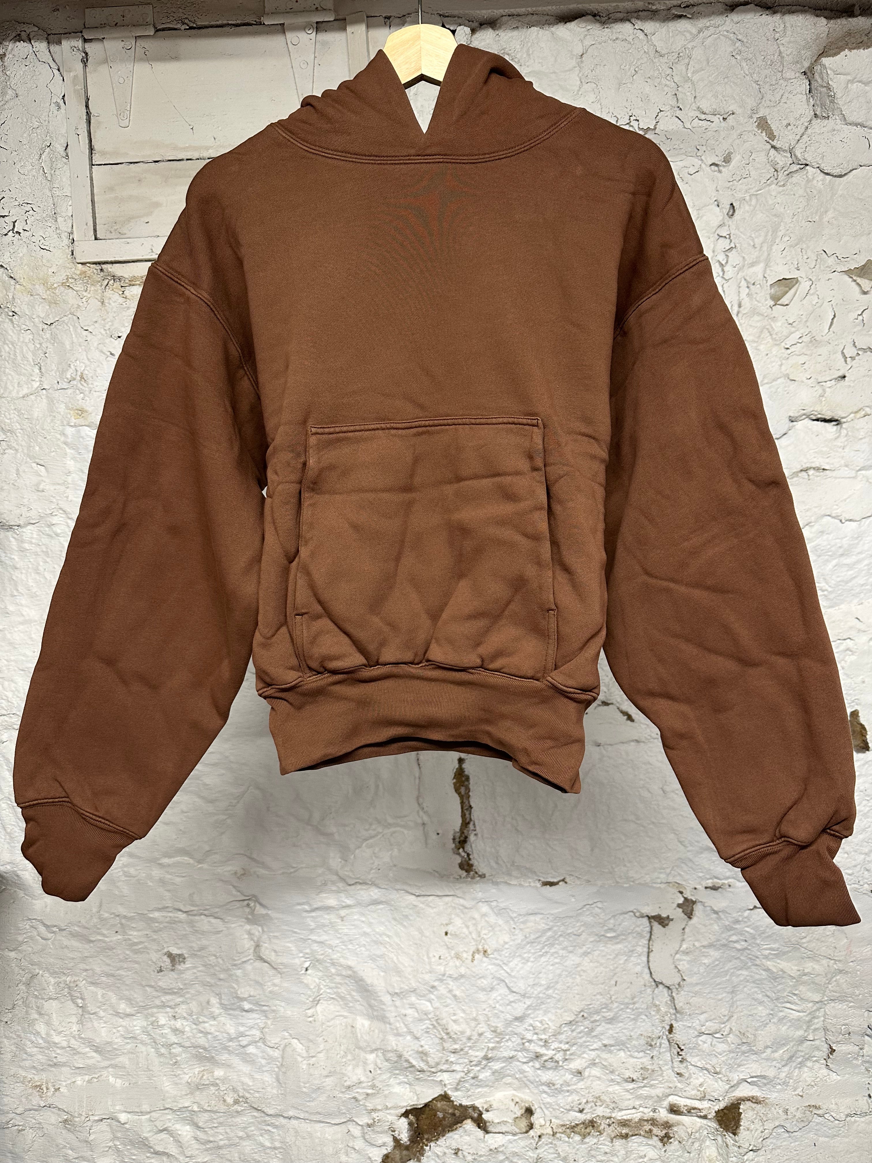 Yeezy Gap Brown Hoodie Sz S DS