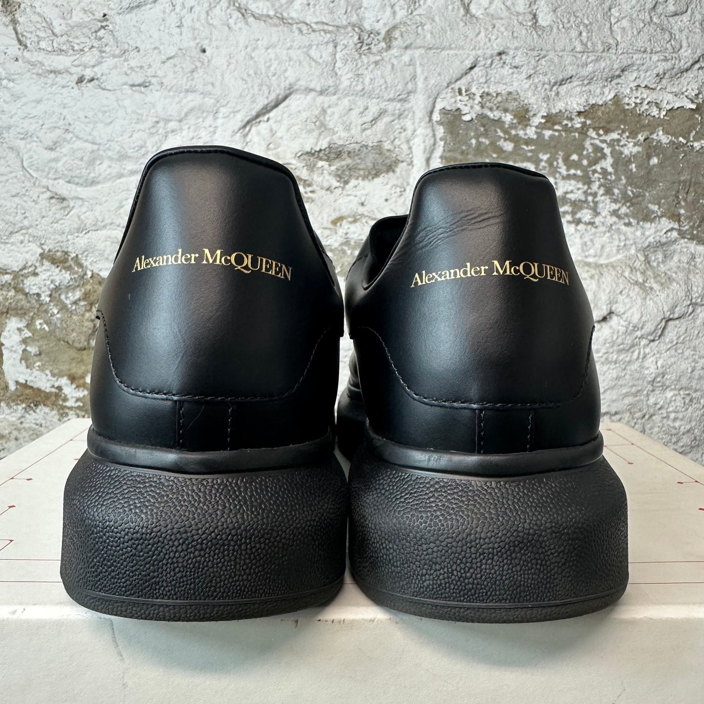 Alexander McQueen Triple Black Sneaker Sz 11 (44)
