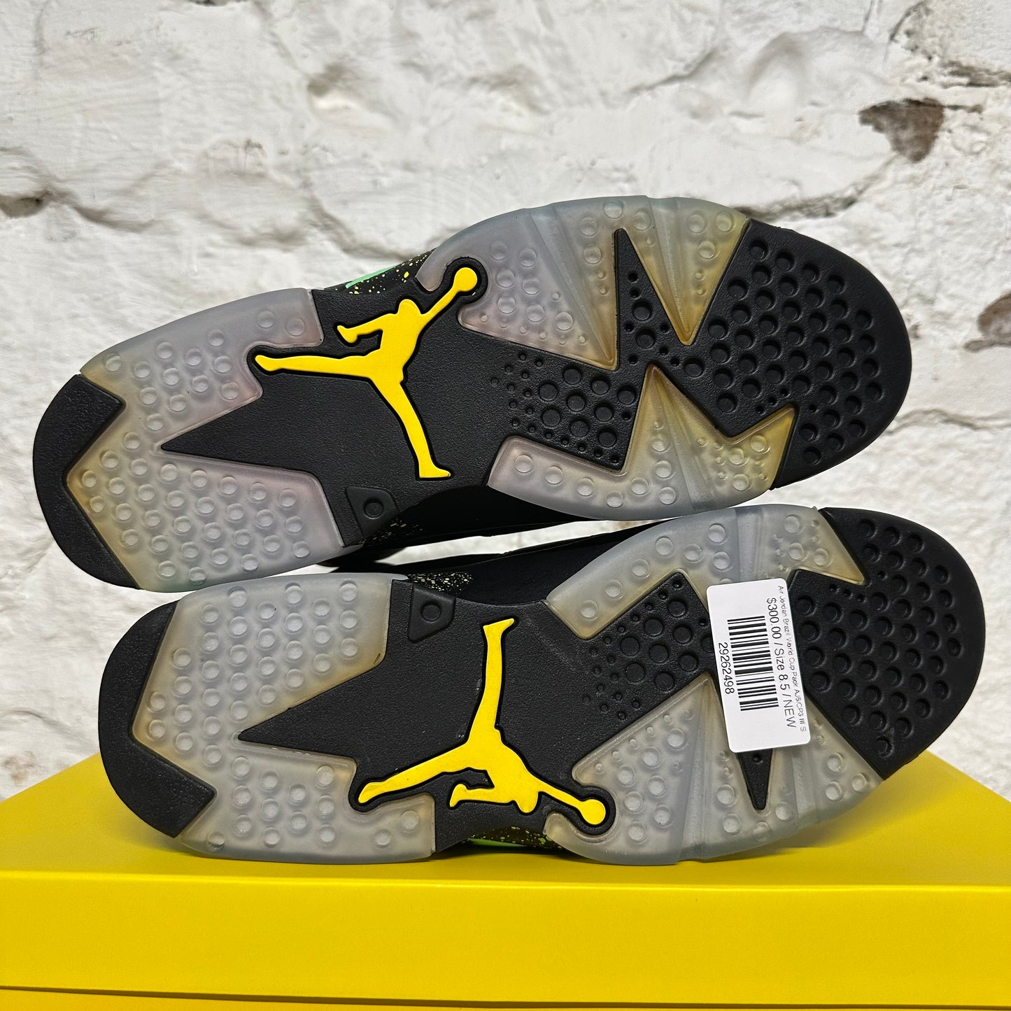 Air Jordan Brazil World Cup Pack AJ6/CP3 III Sz 8.5 DS