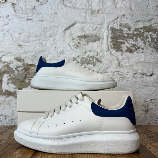 Alexander Mcqueen Blue Tab White Sneaker Sz 9 (42)