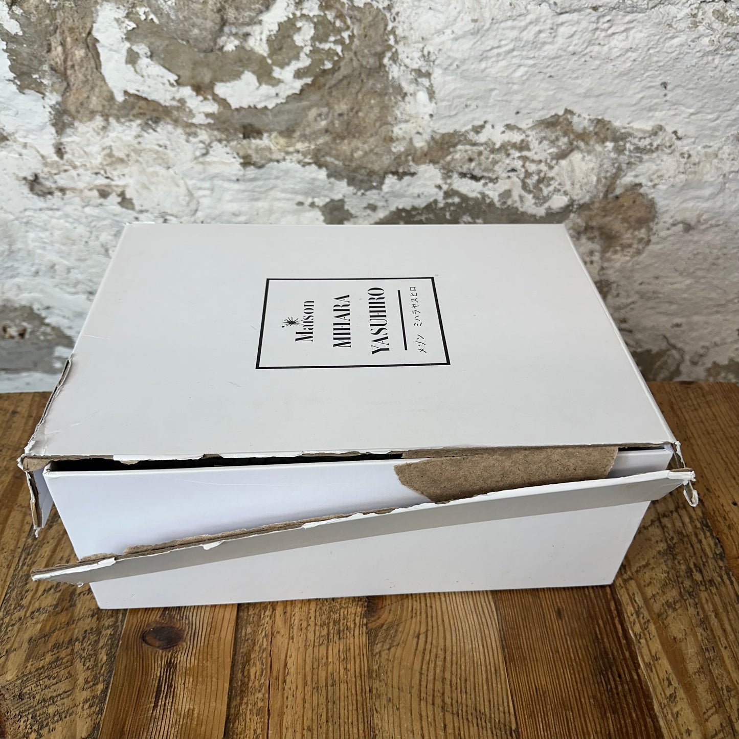 Maison Mihara Black Cream Keith Sneaker Sz 8 (41)