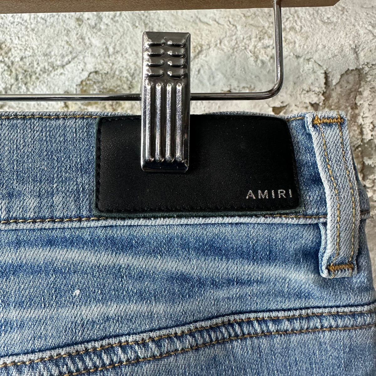 Amiri Plain Light Blue Denim Jeans Sz 33