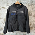 Supreme TNF Fleece Jacket Black Sz XL