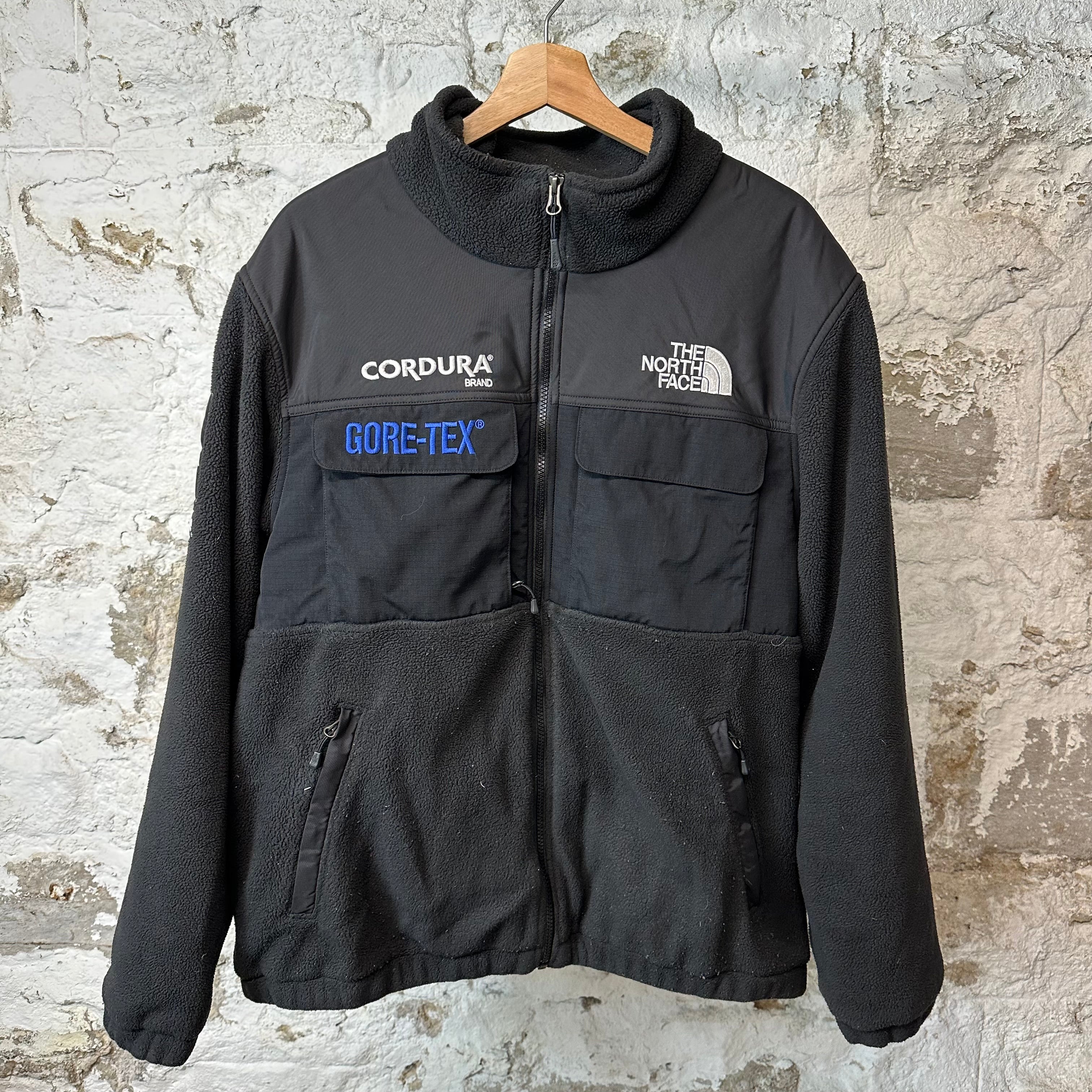 Supreme TNF Fleece Jacket Black Sz XL