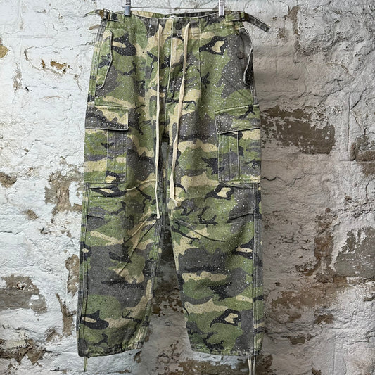 Vale Camo Rhinestone Cargo Pants Sz 30