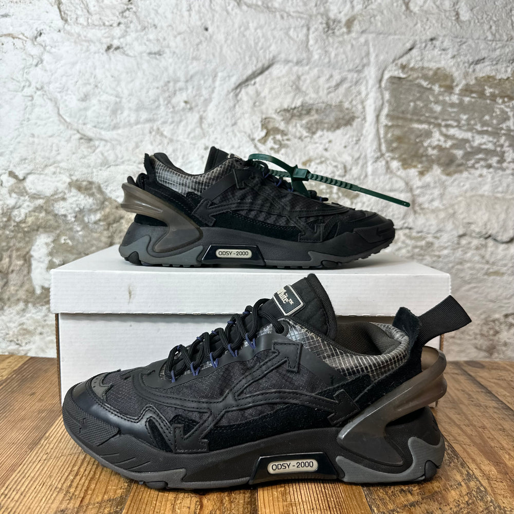 Off-White ODSY 2000 Black Sneaker Sz 7 (40)