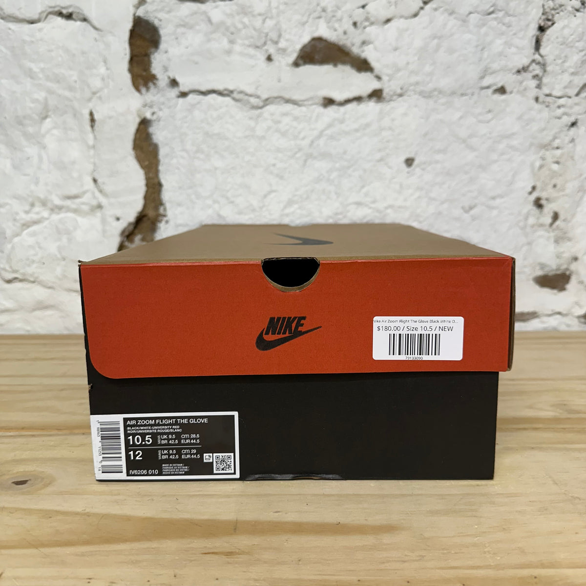 Nike Air Zoom Flight The Glove Black White OG (2026) Sz 10.5 DS