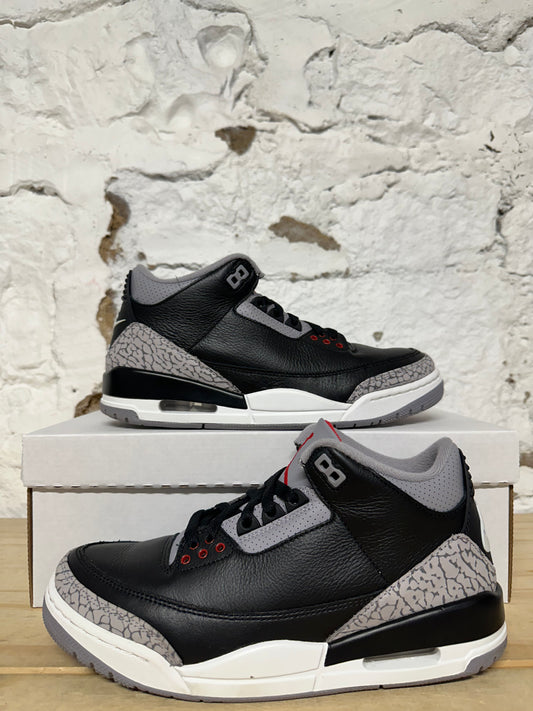 Air Jordan 3 Black Cement Sz 8