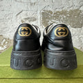 Gucci Chunky Embossed GG Black Sneaker Sz 11.5