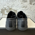 Gucci Black Monogram Low Top Sneaker Sz 9.5