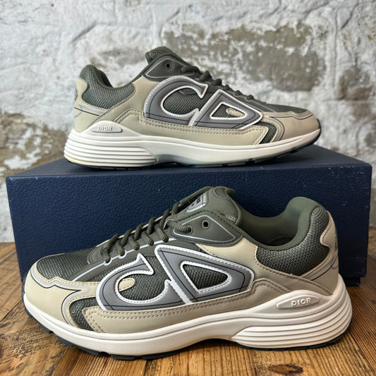 Dior B30 Green Beige White Sneaker Sz 10 (43)