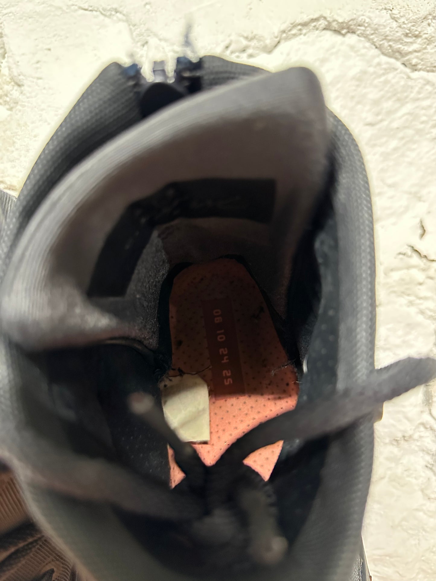 Nike Air Fear of God 1 Triple Black Sz 12