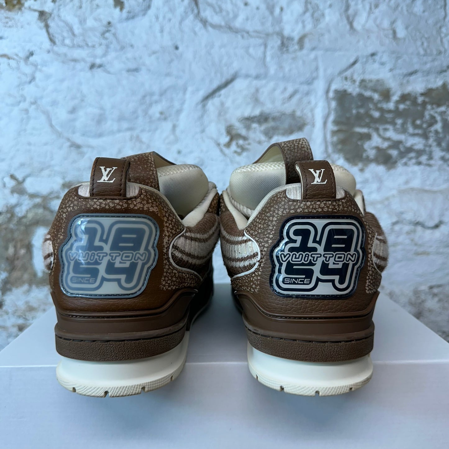 Louis Vuitton Marron Brown Skate Sneaker Sz 11.5 (10LV)