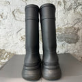 Balenciaga Grafite Rubber Croc Boot Sz 8 (41)