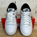 Nike Dunk Low White Black Sz 5 (6.5W)
