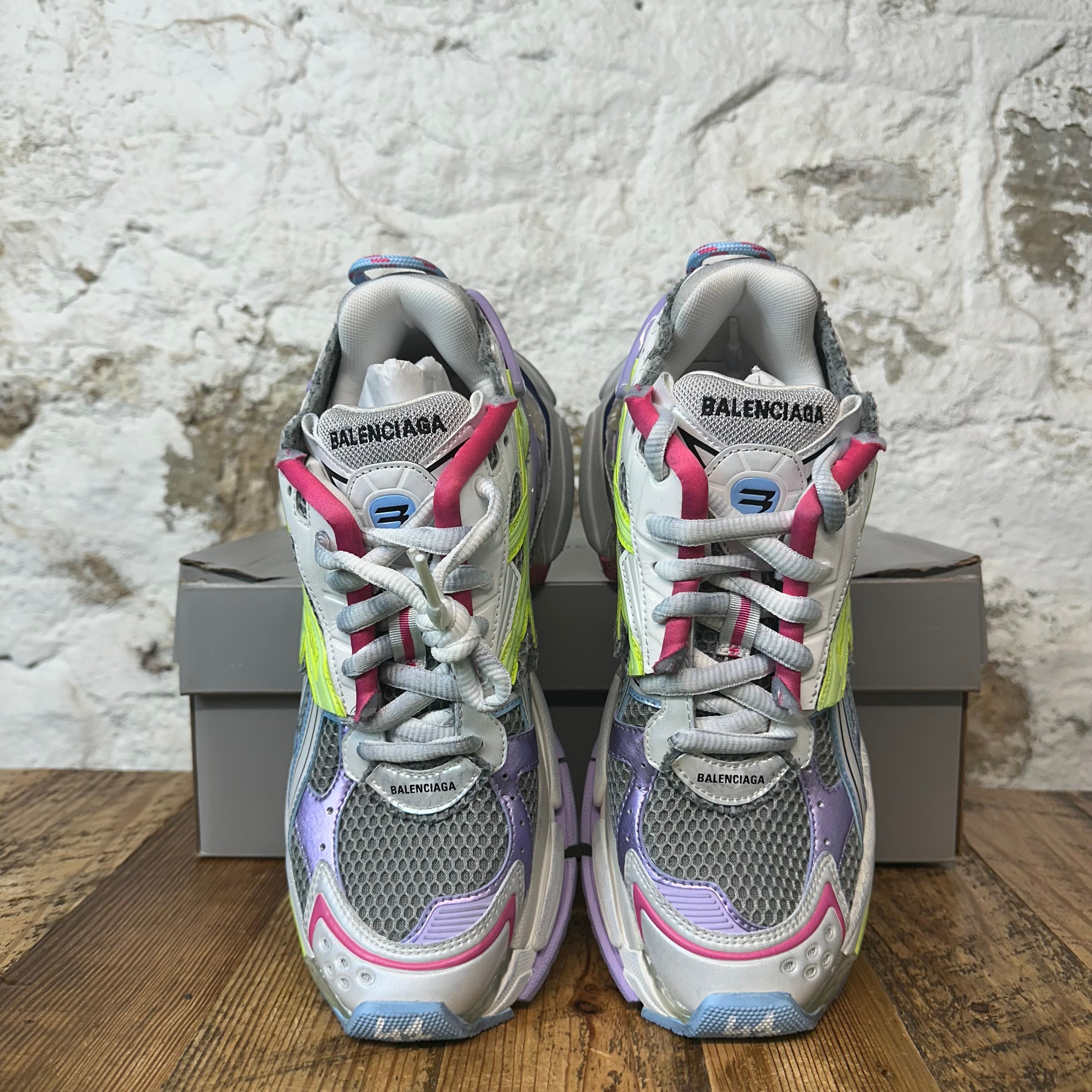 Balenciaga Runner Gray Multicolor Sneaker – The Gallery Online