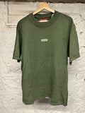 Supreme Faded Green Small Logo T-Shirt Sz M