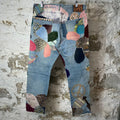 Kapital Beautiful World Rat Flare Denim Jeans Sz 38